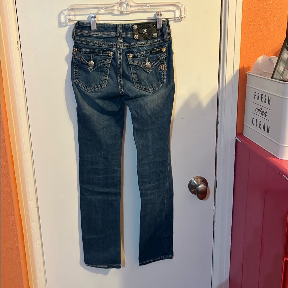 Miss Me Kids Blue Denim Jeans - Picture 2 of 5